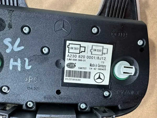 OEM A2308200001 Plafonnier Mercedes SL R230 image 9