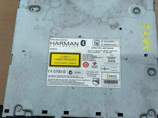 Audi A7 Sportback Radio Navigering OEM 4G0035746D image 3
