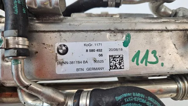 Arrefecedor EGR BMW OEM 85804524CAR - Usado image 3