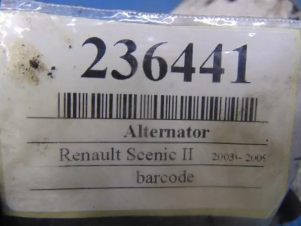 ALTERNADOR RENAULT SCENIC II 1.6 16V TG11C011 image 8