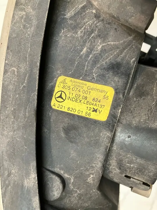 Halogeen Links Voorbumper Mercedes S-Class W221 A2218200156 image 4