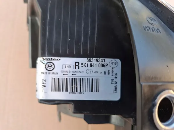 Farol Direito VW Golf VI Original image 5
