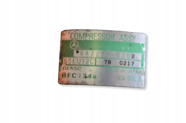 Mercedes A/C Kompressor OEM 447220836 für A W168 image 6