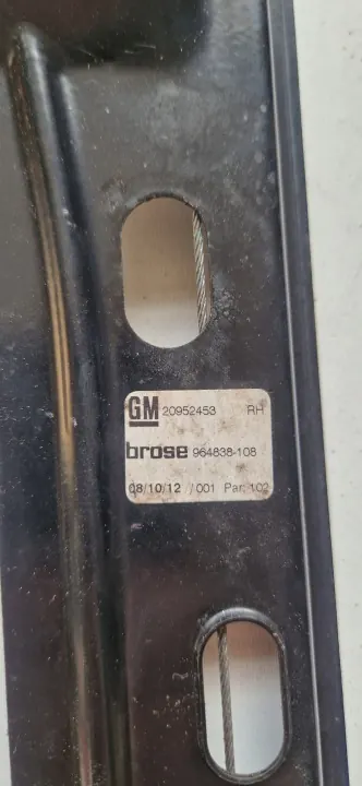 Módulo de porta preto OEM 915722-104 direito dianteiro Opel image 4