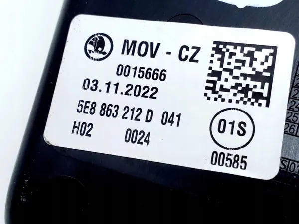 Pommeau de levier OEM 5E8711113D pour Skoda Octavia IV image 7
