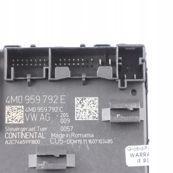 Módulo ECU Puerta Delantera Izquierda Audi A5 F5 OEM 4M0959792E image 4