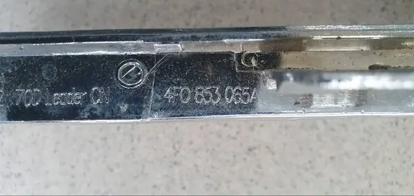 Krominen puskurin koriste Audi A6 C6 04-08 image 4