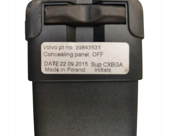 Cortina de maletero trasera Volvo OE 39843531 usado image 4