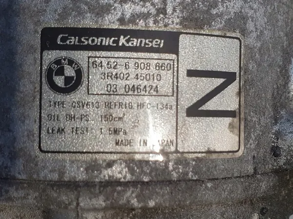 Compressor de Ar Condicionado BMW E90 E87 316i 116i 1.6 i image 2