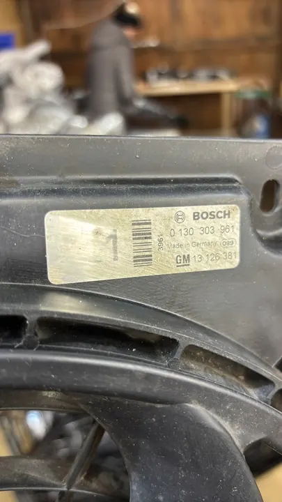 Kylarrubrik Opel Vectra C Signum Saab 1.9D OEM image 4