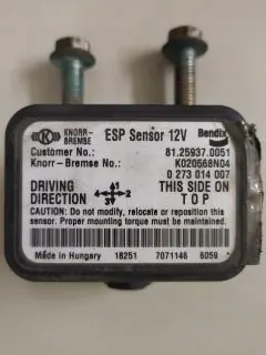 ESP-sensorstyrenhet OEM 81259370051 för MAN image 2