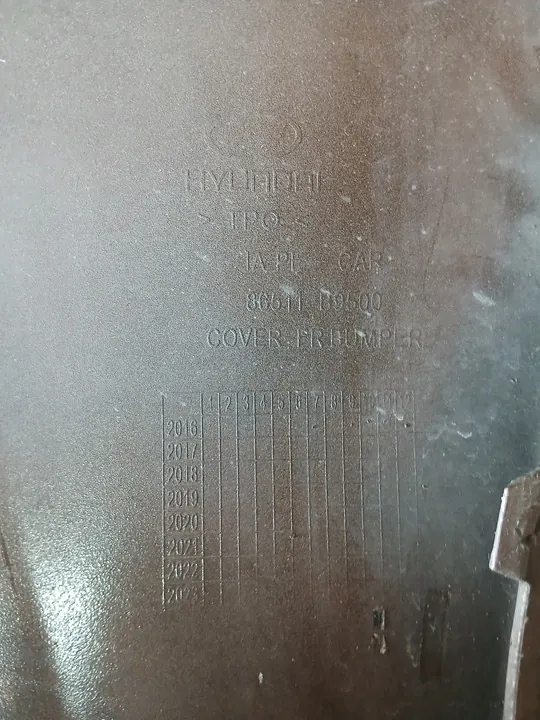 Parachoques delantero Hyundai I10 II lift 17+ OE 86511-B9500 image 7