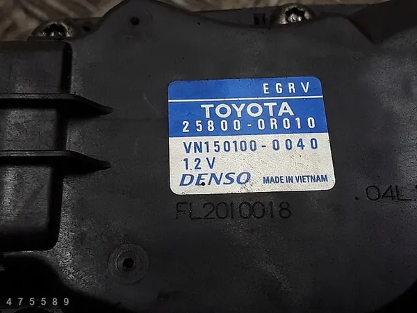EGR-venttiili Toyota Auris 2009 2000d4d 258000r010 image 7
