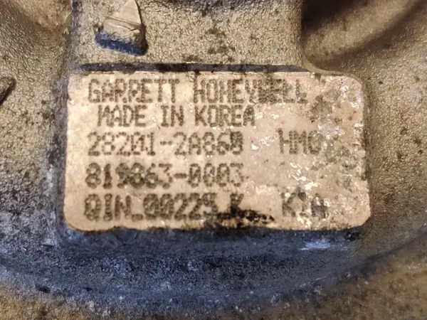 Turbocompresor 1.7 CRDi Hyundai / Kia 28201-2A860 image 6