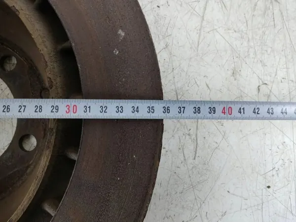 Porsche Taycan Bakre bromsskiva OEM RZV72575 image 4