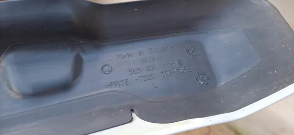 SKODA OCTAVIA 4 IV 2020- Vänster Framskärm 5E3821105 image 10