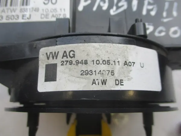 Gecombineerde schakelaar airbagsnoer Skoda FABIA II image 5