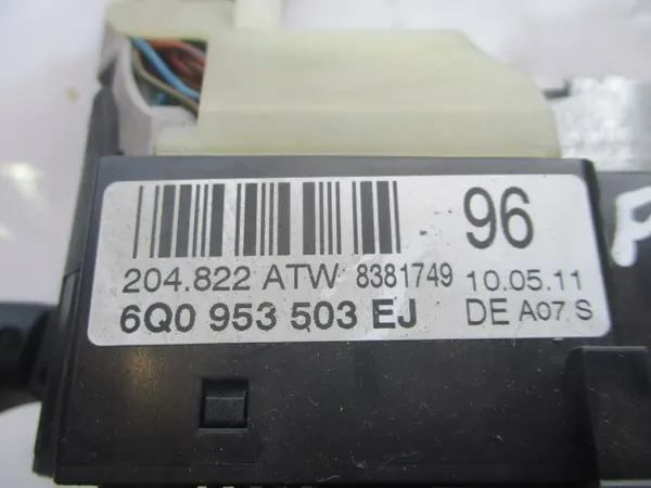 Gecombineerde schakelaar airbagsnoer Skoda FABIA II image 6