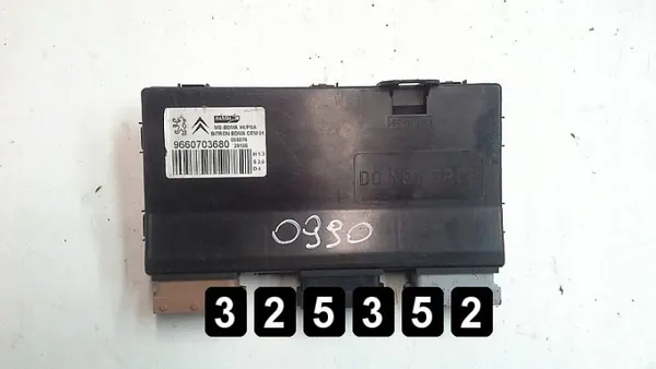Module de contrôle OEM AM-325352 pour sièges arrière Citroen C6 image 2