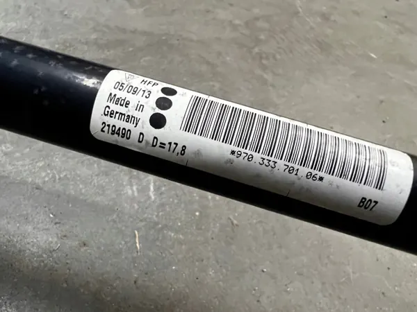 OEM 97033370106 Taka Stabilointitanko Porsche Panamera image 5