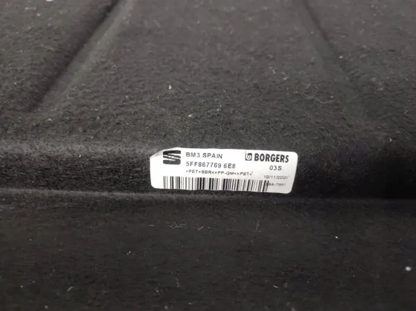 Kofferraummatte Cupra Formentor OEM 5FF867769 image 10