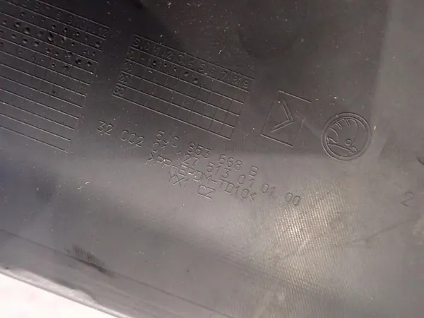 SKODA FABIA II LIFT Grille 2010-2014 5J0853668B image 3