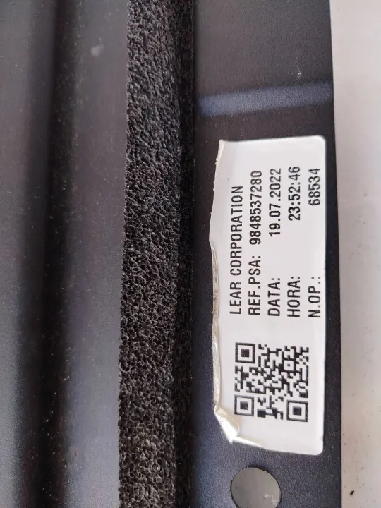 Cloison de Cabine Peugeot Partner III 2019 OEM 9848537280 image 6