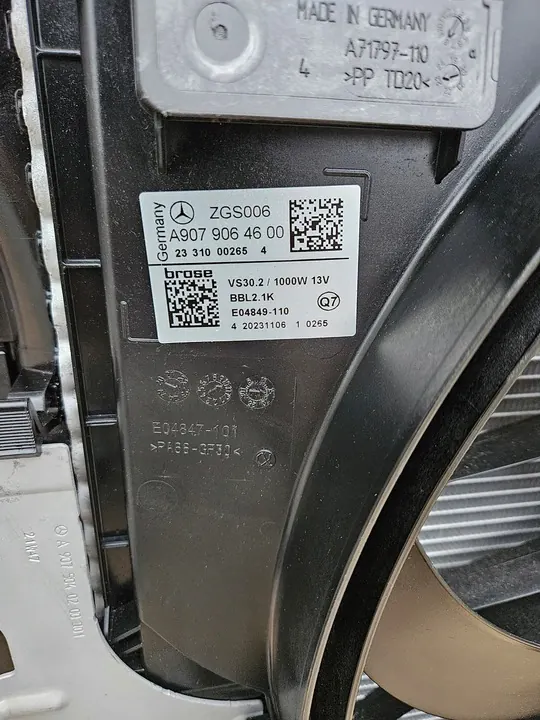 Complete radiatoren Mercedes Sprinter W907 W910 2.0 CDI OEM image 3