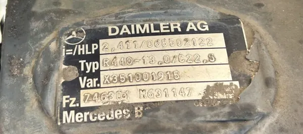 Differentialbärare OEM 2,411 för Mercedes Actros image 7