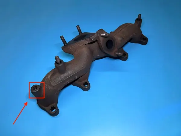 Collecteur d'échappement Audi A4 B6 1.9 TDI 028253033AG image 2