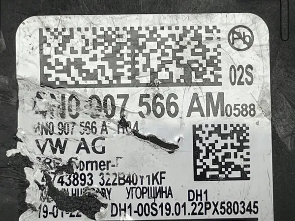 Sensor ponto cego Porsche OE 4N0907566AM Taycan image 10