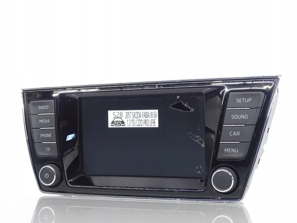 Écran LCD MMI Skoda Fabia III OEM 6V0919604B image 2