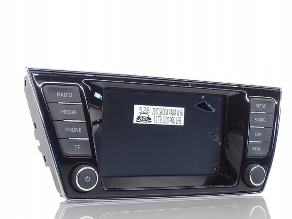 Écran LCD MMI Skoda Fabia III OEM 6V0919604B image 3