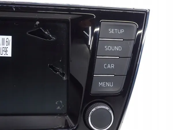 Écran LCD MMI Skoda Fabia III OEM 6V0919604B image 5