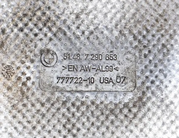 Écran thermique échappement arrière BMW X6 F16 OEM 7290653 image 4