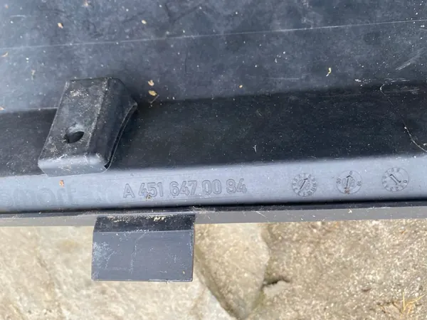 SMART FORTWO II Rear Bumper Spoiler - OEM 4516470084 image 8