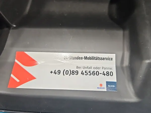 Passagerarhandskfack Suzuki SX4 OEM IMPRK1548567 image 4
