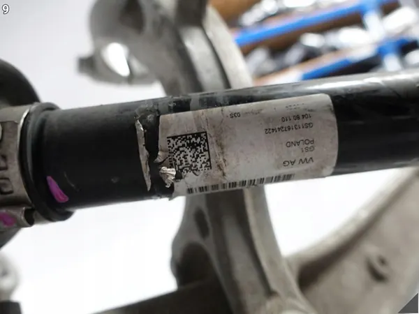 AUDI A5 A4 Giunto di sterzo + Bracci di controllo + Albero destro image 10