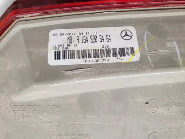 MERCEDES GL X164 Luz Trasera Derecha image 8