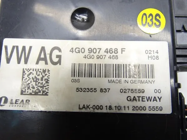 Gateway-Modul OEM 4G0907468F für Audi A6 C7 image 5
