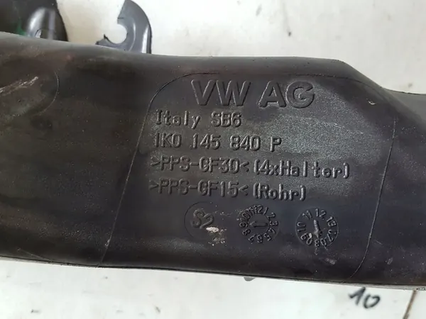 AUDI TT 8J 06-14 2.0 TDI Intercooler Rohr image 3