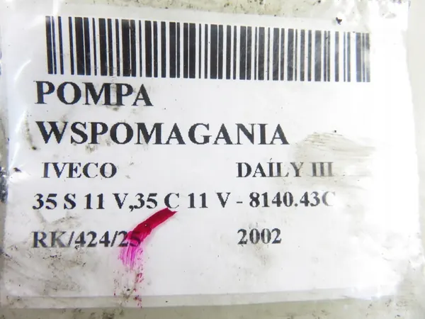 Bomba de direção assistida IVECO DAILY III 35 S 11 V - 7683955126 image 2