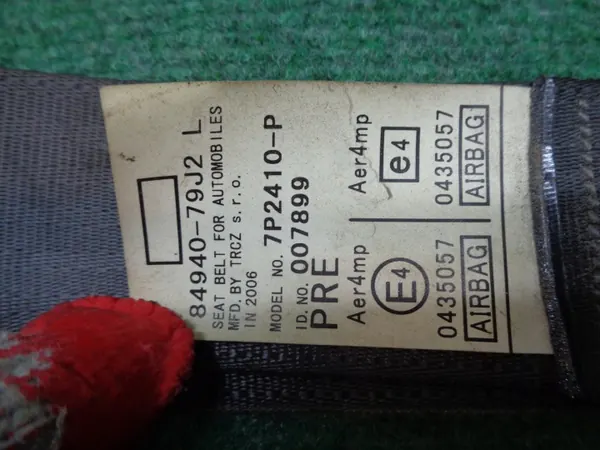 OEM 84940-79J2 Airbag Cinturones Tapa Consola Suzuki SX4 image 4