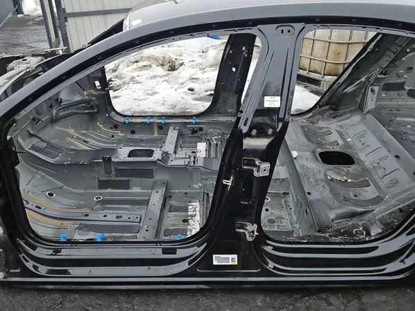 OEM IMPRK1549431 Pilar B Esquerdo Preto Peugeot image 2