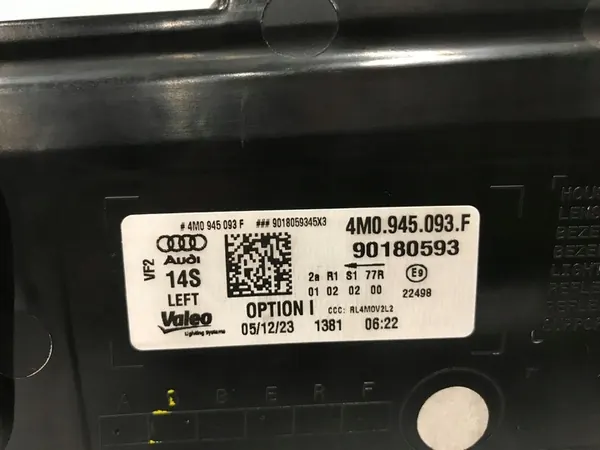 AUDI Q7 4M 20-23 LUZ TRASERA IZQUIERDA MATRIX EUROPA image 5