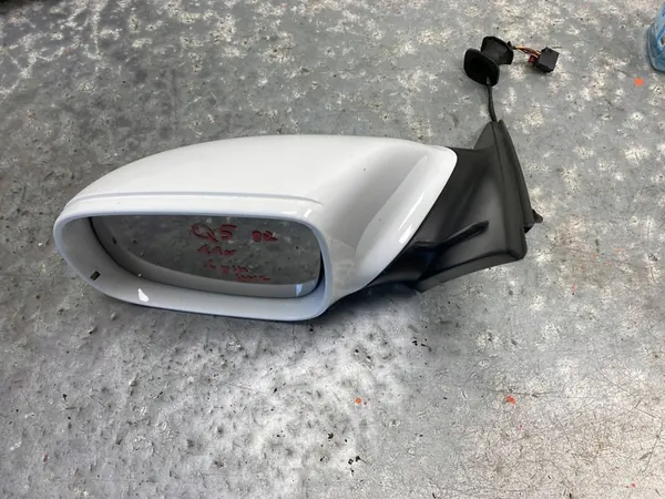 AUDI Q5 8R Vasemmanpuoleinen Peili 6 Pin LY9C Valkoinen 8R1857409 image 5