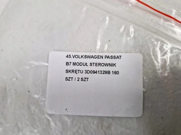 VW Passat B7 Module Direction 3D0941329B image 5