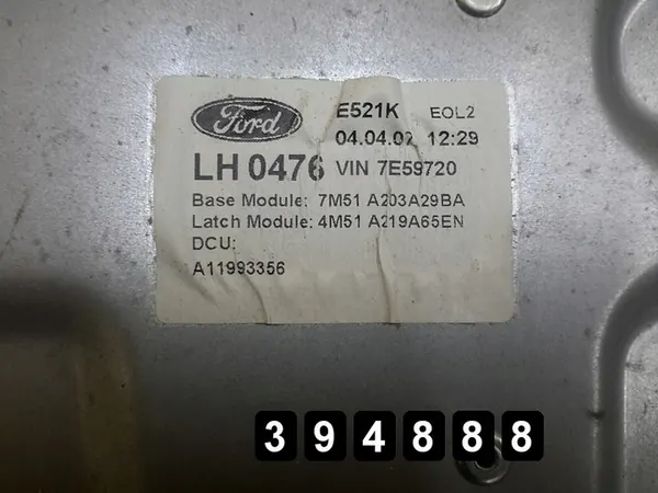Regulador de janela Ford Focus 2006 7m51a203a29 image 5