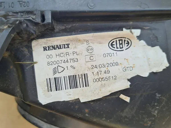 Faros delanteros izquierdo Dacia Logan Sandero 8200744753 image 6