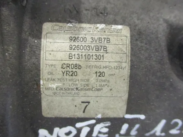 Nissan OE 926003VB7B Compressore Aria Condizionata image 4